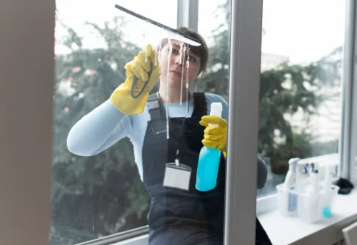 Nettoyage de vitres intérieures et extérieures à Jaulgonne